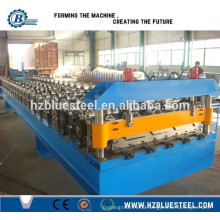 Metal Roof Panel Corrugated Forming Machine / Galvalume Trapezoidal Tiles Rolling Machine